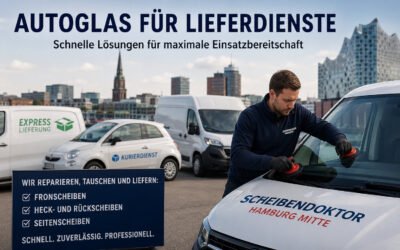 Autoglas für Lieferdienste – Schnelle Lösungen für maximale Einsatzbereitschaft