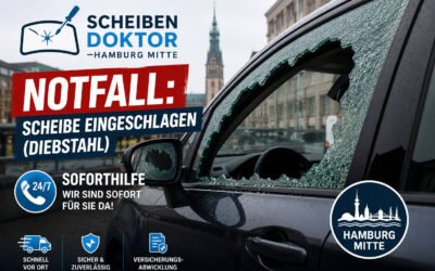 Notfall: Scheibe eingeschlagen (Diebstahl) – Soforthilfe