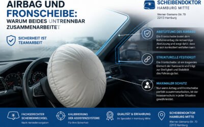 Airbag und Frontscheibe: Warum beides untrennbar zusammenarbeitet
