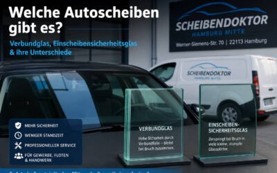 Welche Autoscheiben gibt es? Verbundglas, Einscheibensicherheitsglas & ihre Unterschiede