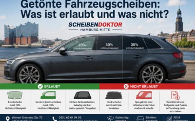 Getönte Fahrzeugscheiben: Was ist erlaubt und was nicht?