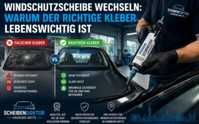 Windschutzscheibe wechseln: Warum der richtige Kleber lebenswichtig ist