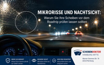 Mikrorisse und Nachtsicht: Warum Sie Ihre Scheiben vor dem Roadtrip prüfen lassen sollten
