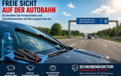 Freie Sicht auf der Autobahn: So bereiten Sie Frontscheibe und Scheibenwischer auf die Langstrecke vor