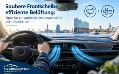 Saubere Frontscheibe, effiziente Belüftung: Tipps für ein optimales Innenraumklima beim Autofahren